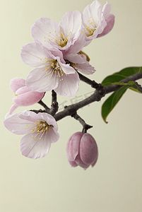 春天盛开的粉色桃花图片35