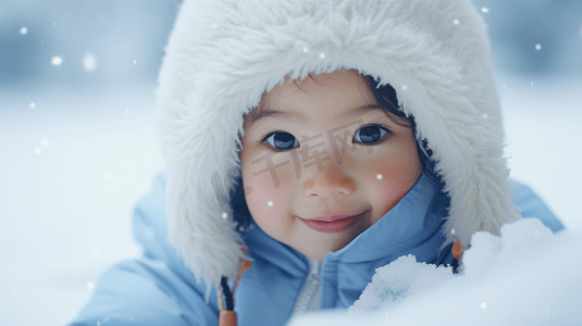 冬季儿童人像摄影