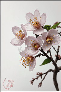 春天盛开的粉色桃花图片5