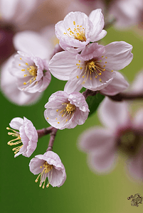 春天盛开的粉色桃花图片8
