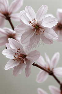 春天盛开的粉色桃花图片6