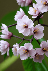 春天盛开的桃花摄影照片_春天盛开的粉色桃花图片33