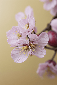春天盛开的粉色桃花图片149