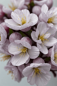 春天盛开的粉色桃花图片41
