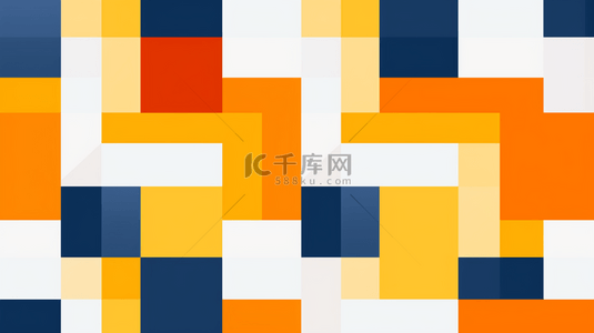 几何方块颗粒像素背景图片_彩色质感像素格子抽象像素化背景
