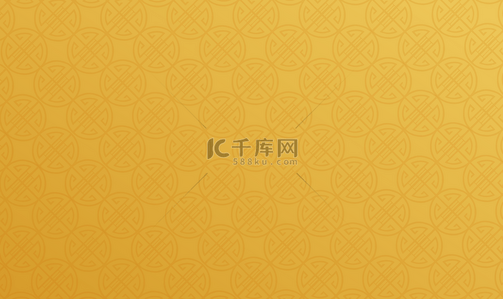 春节金色底纹背景图片_中式底纹平铺金色渐变中国风背景