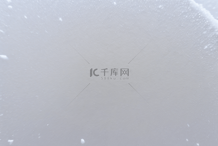 寒冷冬季厚厚的白色积雪337