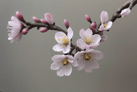 春天立春粉色桃花盛开图片26