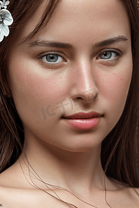 外国年轻女性肖像形象图20高清图片