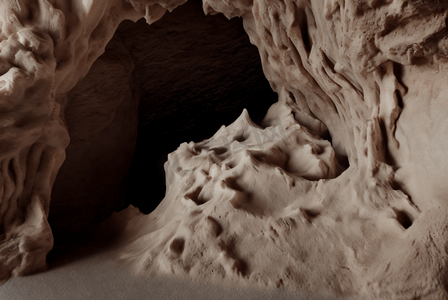 天然石窟地窖洞穴图片67