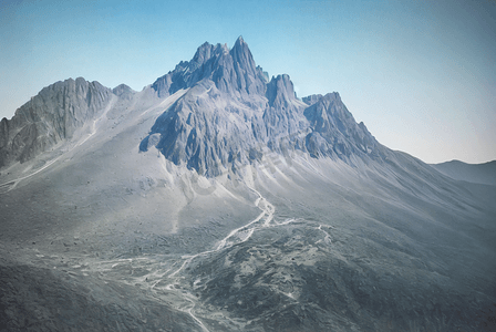 冬季高山山脉冰雪景观图片319