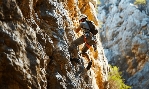 企业文化攀登登山人物攀爬励志摄影图13