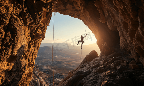 企业文化攀登登山人物攀爬励志摄影图11