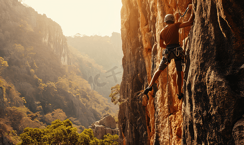 企业文化攀登登山人物攀爬励志摄影图15