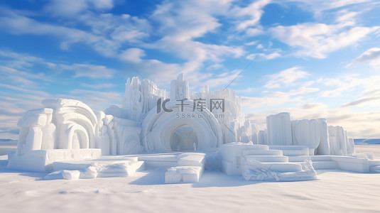 冰雕雪城冬天娱乐场20设计图