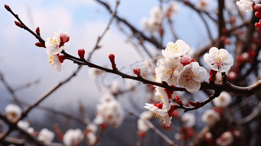 冬日盛开的腊梅花花朵高清图片摄影图自然风景景色