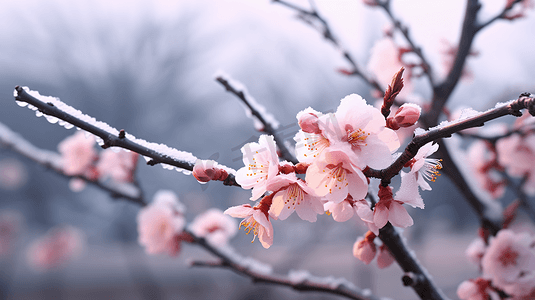 冬日梅花摄影照片_冬季盛放的腊梅特写摄影图自然风光美景