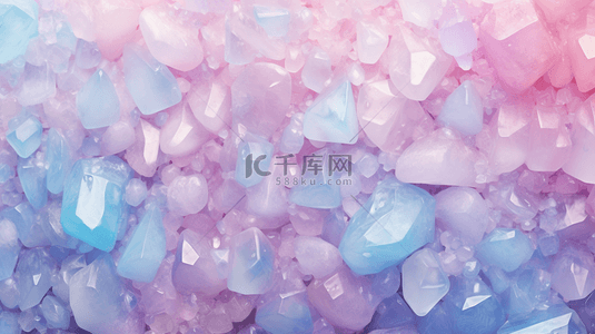 背景蓝色水晶背景图片_粉色水晶浪漫创意背景9