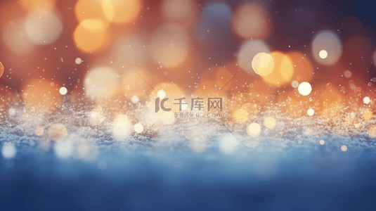 大雪雪景背景图片_梦幻朦胧美冬季雪景图片30