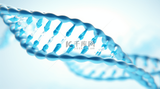 基因dna背景图片_蓝色医学细胞生物科技基因DNA背景图4