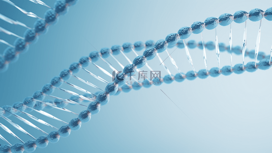 基因dna背景图片_蓝色医学细胞生物科技基因DNA背景图1