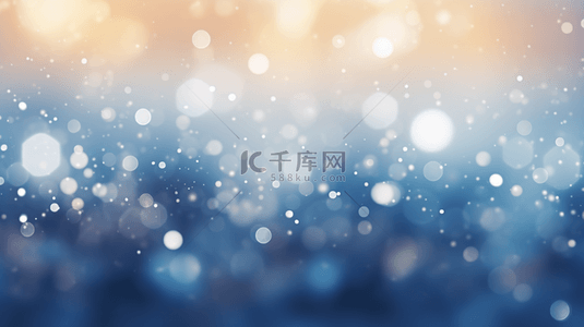 梦幻朦胧美冬季雪景图片2