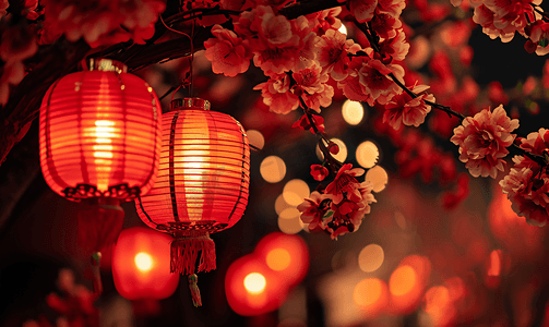 中国红春节红灯笼中国红春节红灯笼