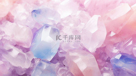 紫色水晶背景图片_粉色水晶浪漫创意背景7