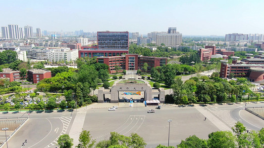 成都大学360全景图片