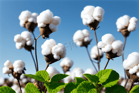 秋季白色的成熟棉花图片84