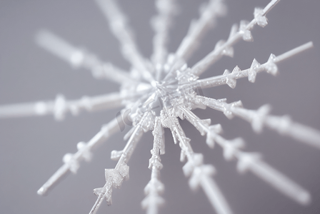 寒冷冬季雪花装饰图片9