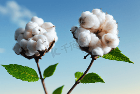秋季白色的成熟棉花图片114