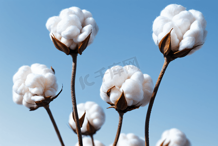 秋季白色的成熟棉花图片101