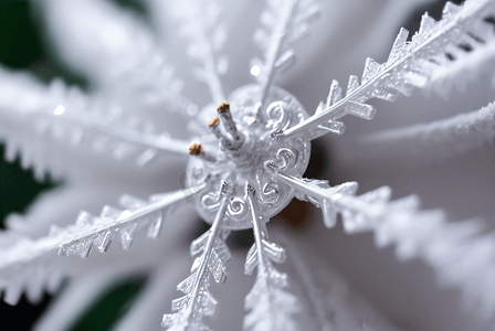 决胜200天摄影照片_寒冷冬季雪花装饰图片200