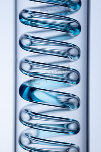 科研科学试管化学物质蓝色液体药品危害健康研发实验室设备图片