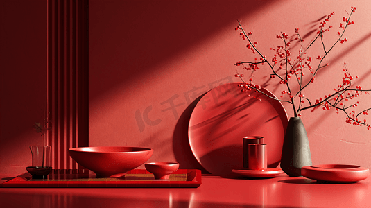 新年春节国风装饰背景7