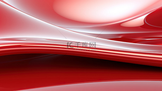 流体红色背景图片_红色质感流体纹理素材