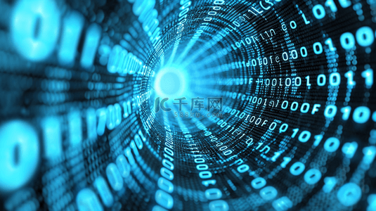 科技网络蓝色背景背景图片_蓝色高科技数字数据网络背景图7