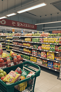 超市货架上的商品摄影图6