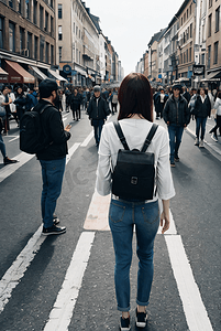 街上拥挤的人群摄影照片_街上拥挤的人群摄影图片9