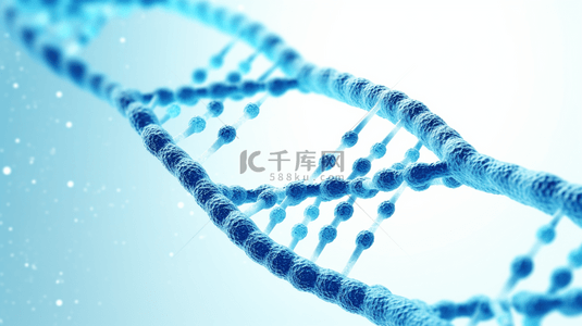 蓝色网状生物科技基因检测商务背景图19