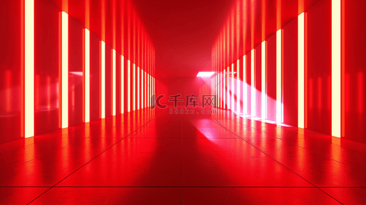红色简约背景图背景图片_红色科技光线舞台背景图29
