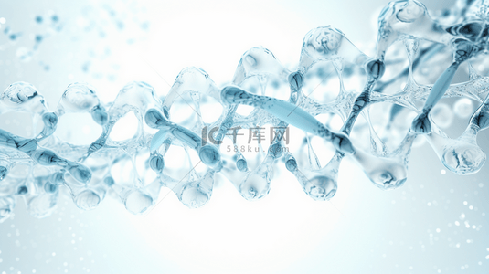 蓝色商务背景图背景图片_蓝色网状生物科技基因检测商务背景图22