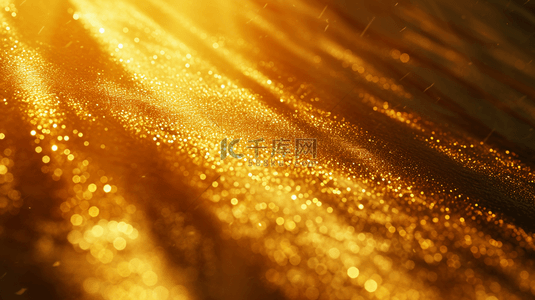 金色空间感星光照射的背景图5