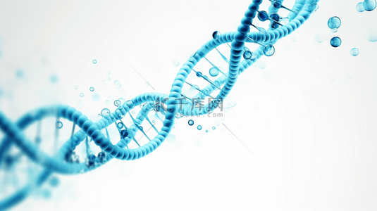 蓝色商务背景图背景图片_蓝色网状生物科技基因检测商务背景图14