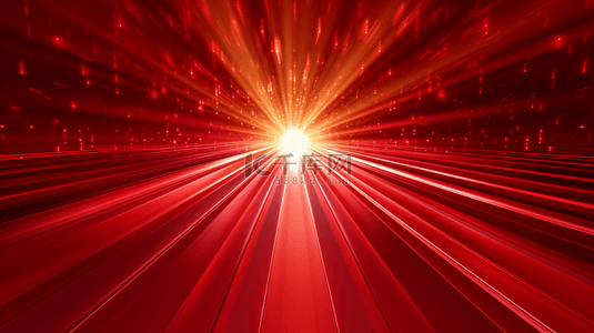 红色科技光线舞台背景图14