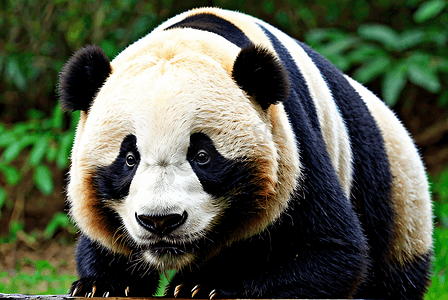 熊猫与竹子高清摄影图片8