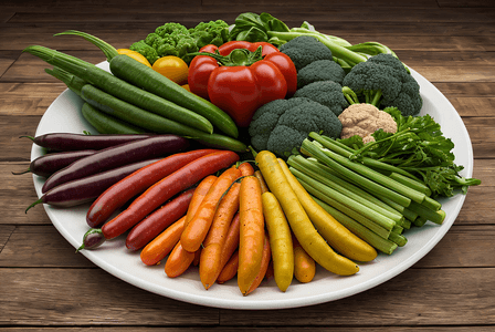 健康新鲜时蔬果蔬摄影配图2