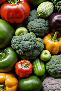 健康绿色蔬菜食材摄影图片3
