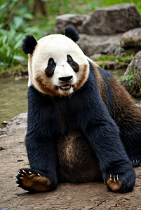 竹林，竹子，竹叶摄影照片_中国国宝大熊猫摄影图